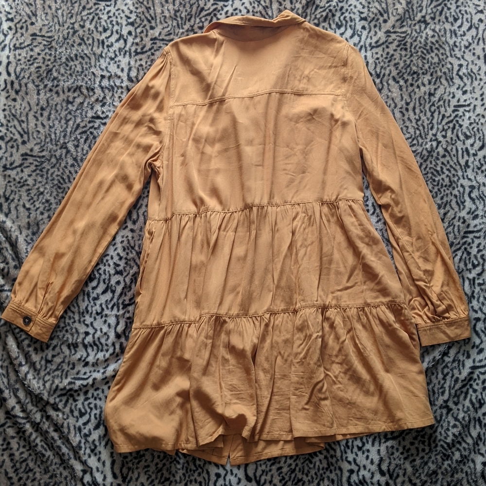 Long Sleeve Button Up Dress - Picture 11 of 11